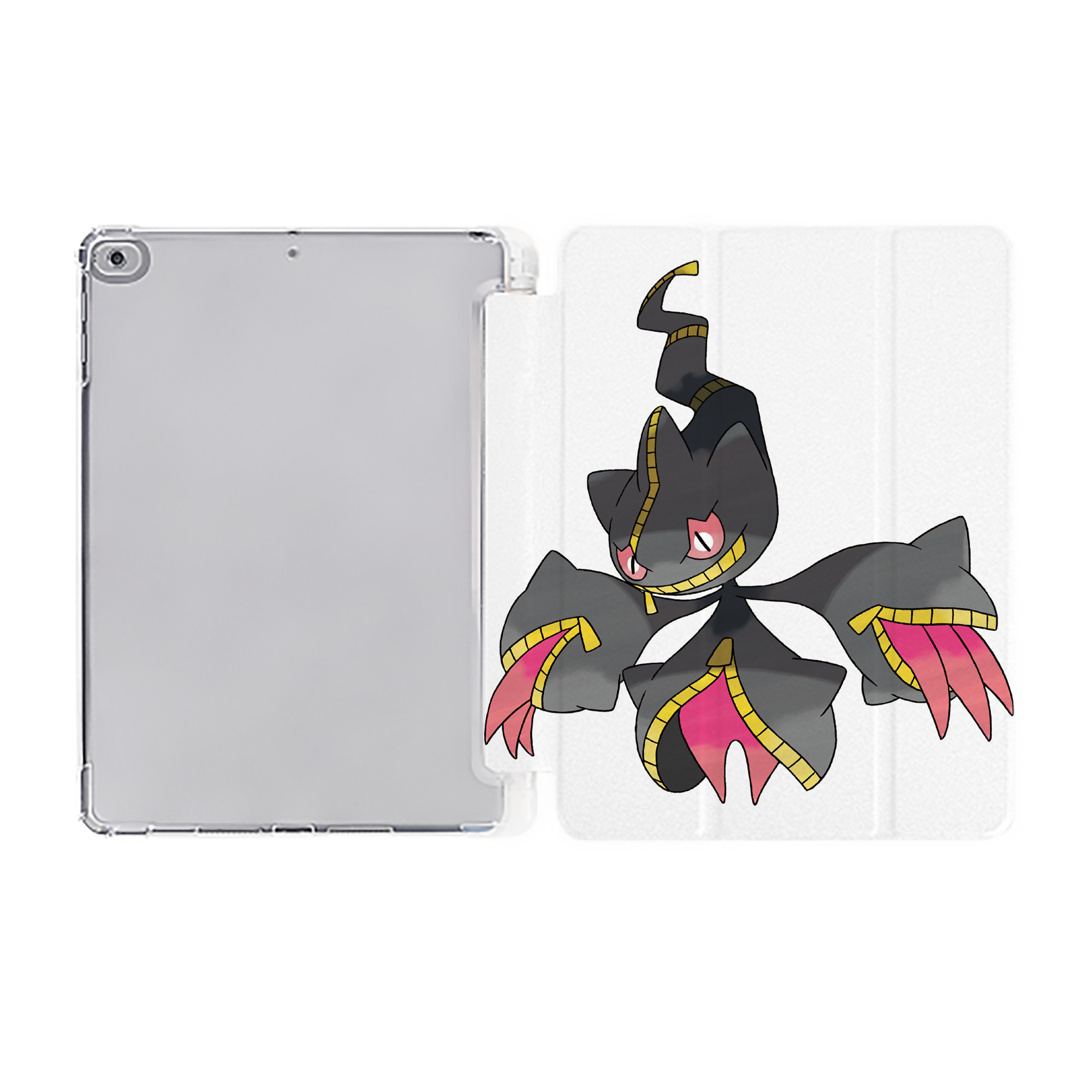 （画像用） ポケットモンスター Pokémon IPad ケース ペン収納付き 三つ折りスタンド PUレザー×シリコン 対応機種9.5/10.5/10.9インチ
